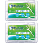 Dental Floss Picks [100 Pcs] 2 box of 50 pcs