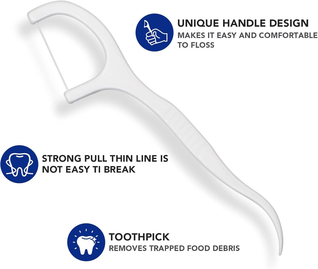 Dental Floss Picks [100 Pcs] 2 box of 50 pcs