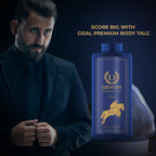 Denver Goal Perfumed Talcum Powder For Man Pack Of 2X 300Gm