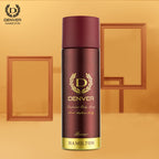 Denver Hamilton, Caliber & Honour Deodorant for Men 150ml Each (Pack of 3)