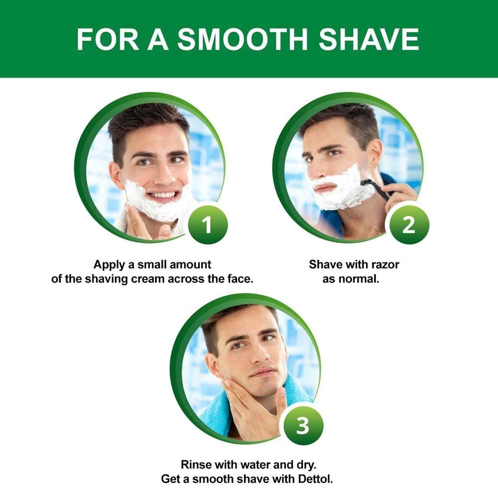 Dettol lather shaving cream 78g