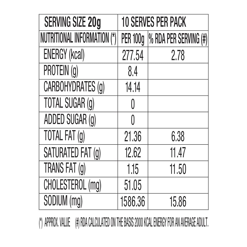 Dlecta Chilli Cheese Slices - 10 Slices 200 gm