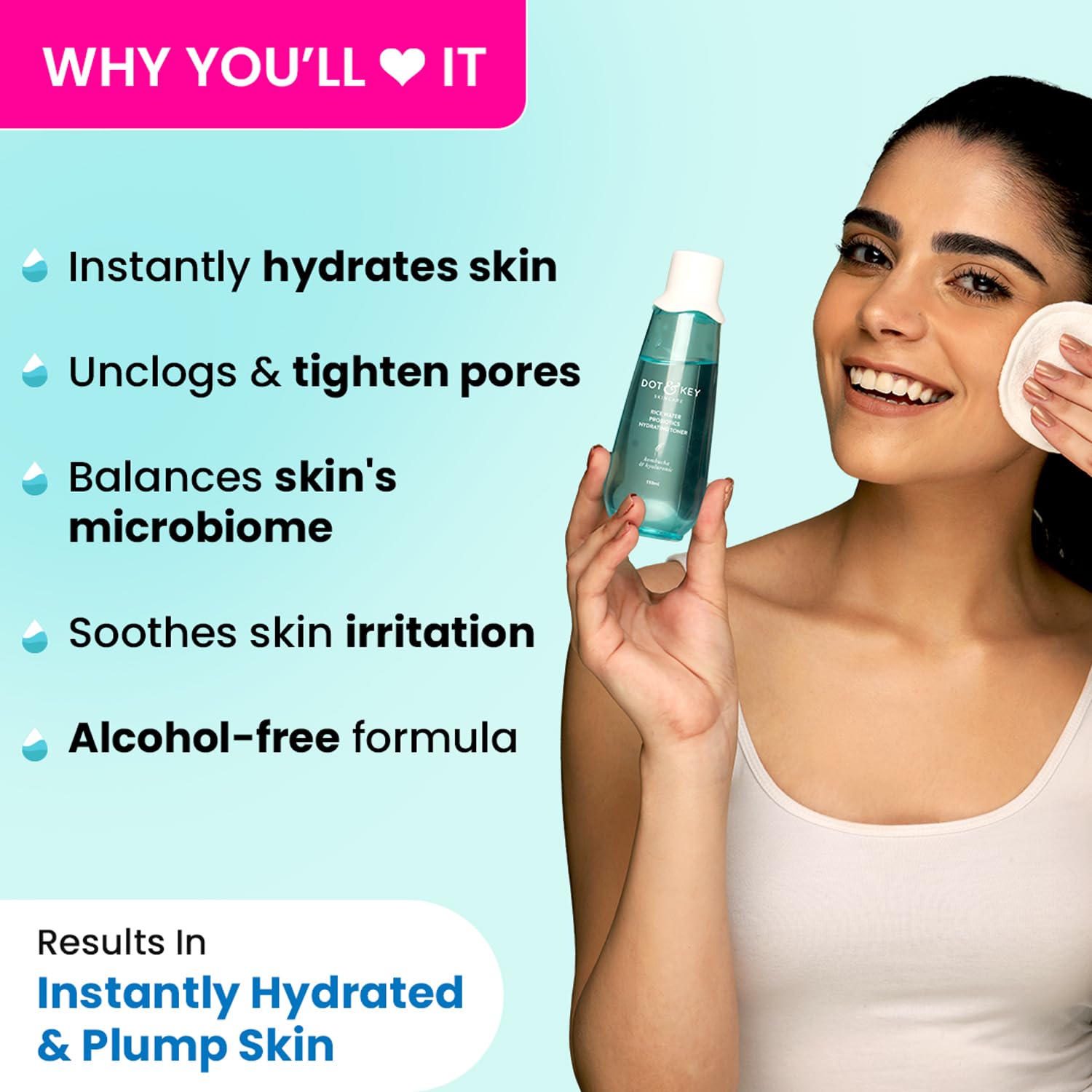 Dot & Key Rice Water Hydrating Toner 150ml
