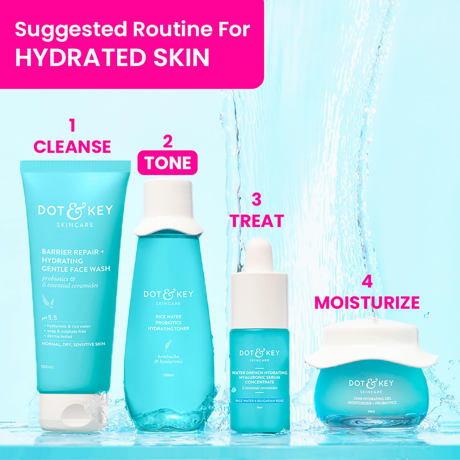 Dot & Key Rice Water Hydrating Toner 150ml