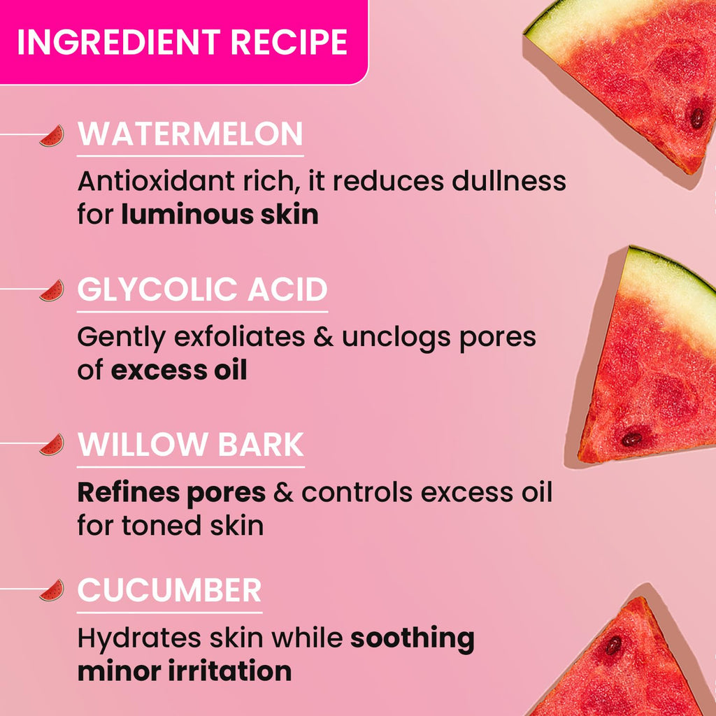 Dot & Key Watermelon SuperGlow Glycolic Face Pore Tightening Toner 150ml