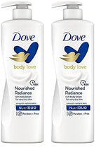 Dove Body Love Nourished Radiance Body Lotion 400 ml pack of 2