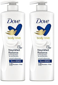 Dove Body Love Nourished Radiance Body Lotion 400 ml pack of 2