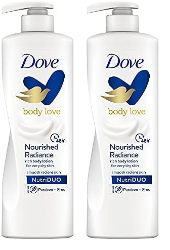 Dove Body Love Nourished Radiance Body Lotion 400 ml pack of 2