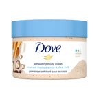 Dove Exfoliating Body Polish| Body Scrub 298g