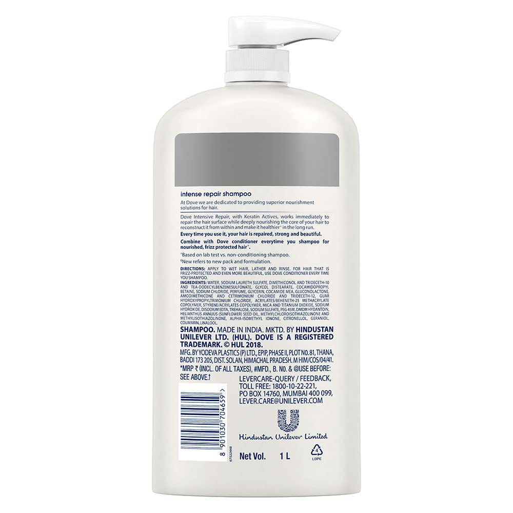 Dove Intense Repair Shampoo 1 L