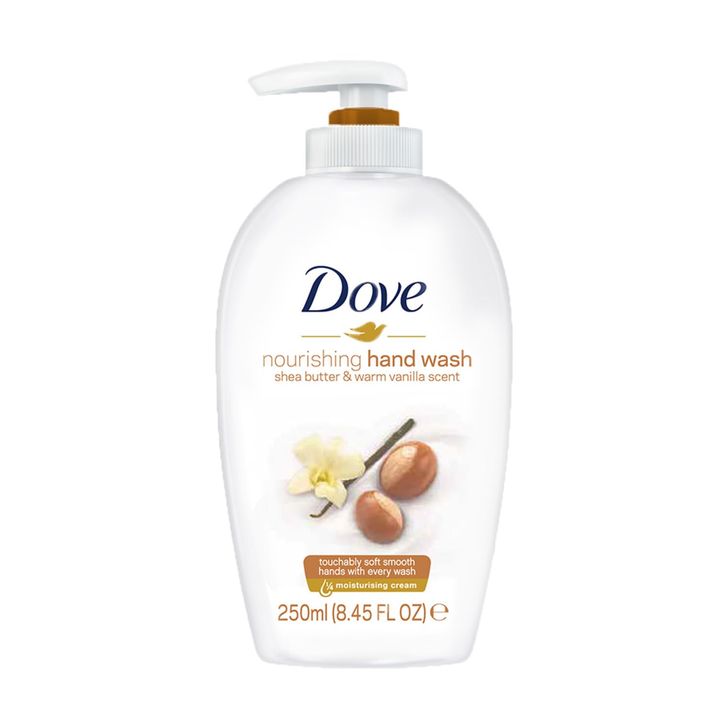 Dove Shea Butter and Vanilla Hand Wash, 250 milliliters