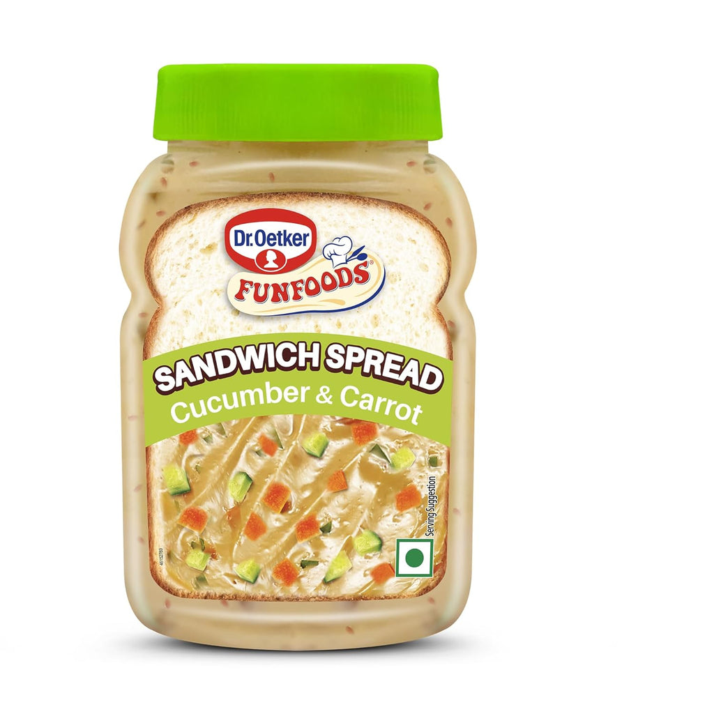 Dr. Oetker FunFoods Cucumber & Carrot Sandwich Spread 250g
