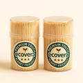 ECOVERA Wooden Toothpicks 500 Count (2 Pack)