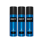 ENVY Dark Deodorant For Men -140 ML Each, Pack of 3