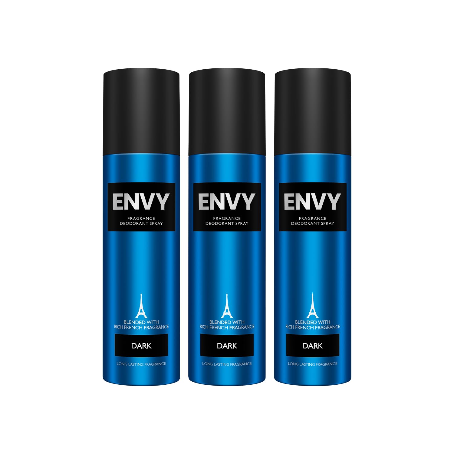 ENVY Dark Deodorant For Men -140 ML Each, Pack of 3