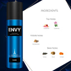 ENVY Dark Deodorant For Men -140 ML Each, Pack of 3