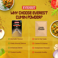 Everest Cumin Powder, 50 Gram