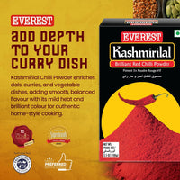Everest Kashmirilal Brilliant Red Chilli Powder - 100gm |