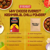Everest Kashmirilal Brilliant Red Chilli Powder - 100gm |
