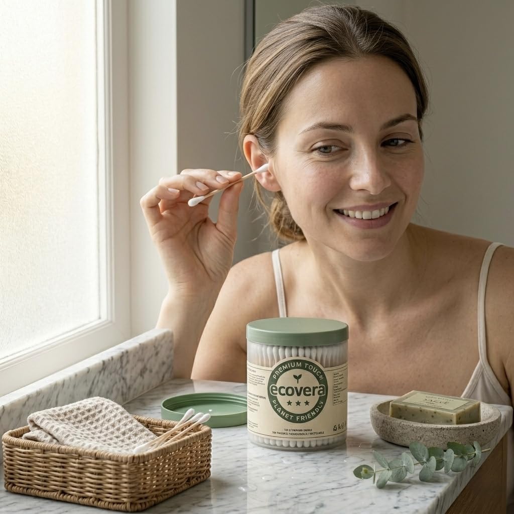 Ecovera Cotton Buds 100 Sticks