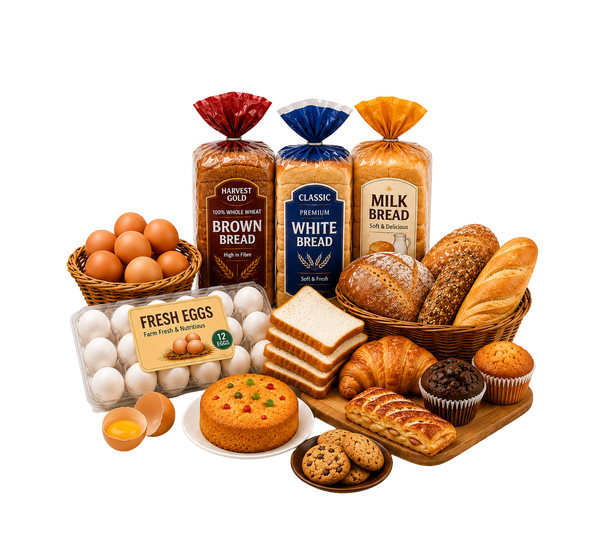 Egg, Breads & Bakery