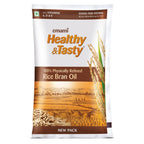 Emami Healthy & Tasty Physically Refined Rice Bran Oil Pouch, 730 g