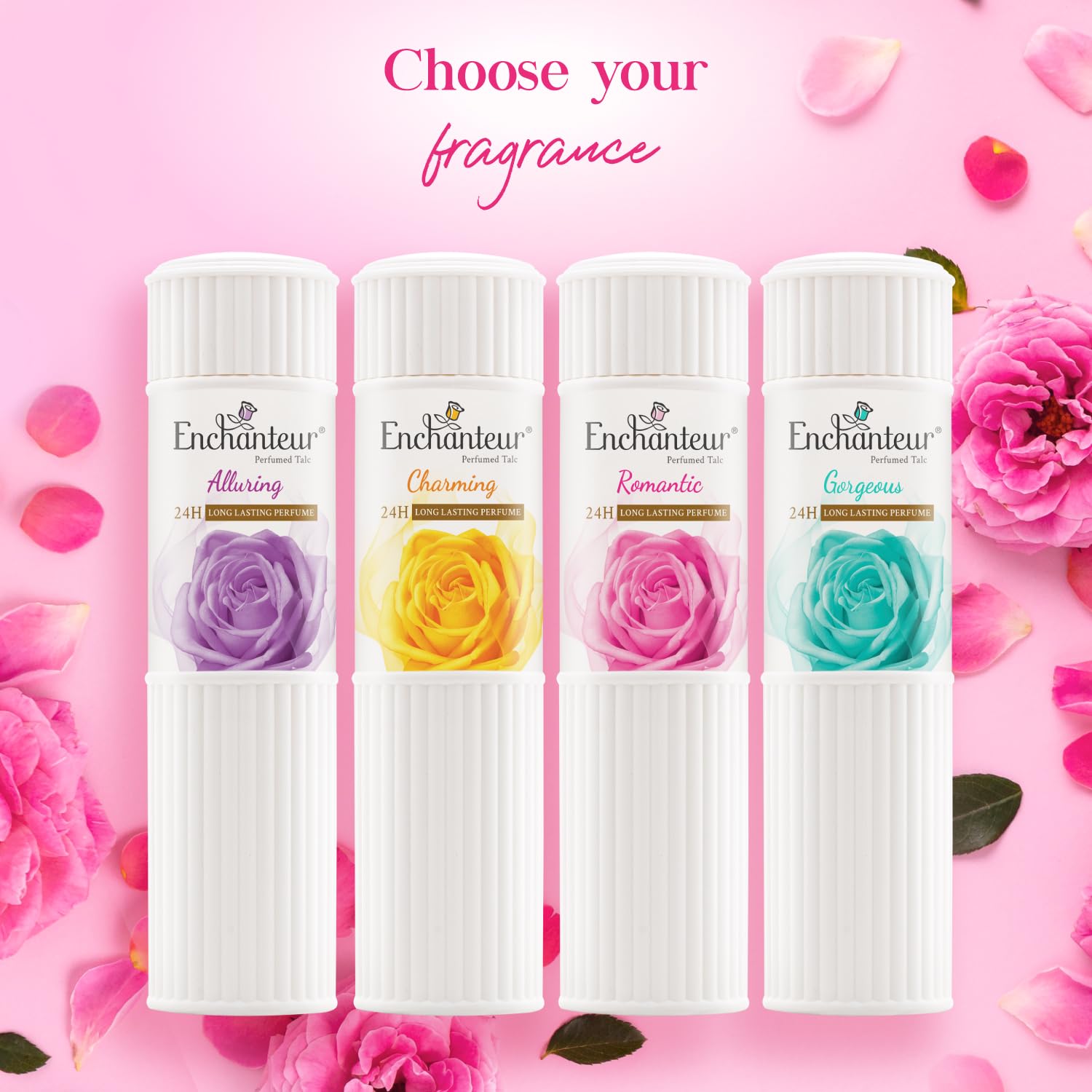 Enchanteur Romantic Perfumed Talcum Powder 250g