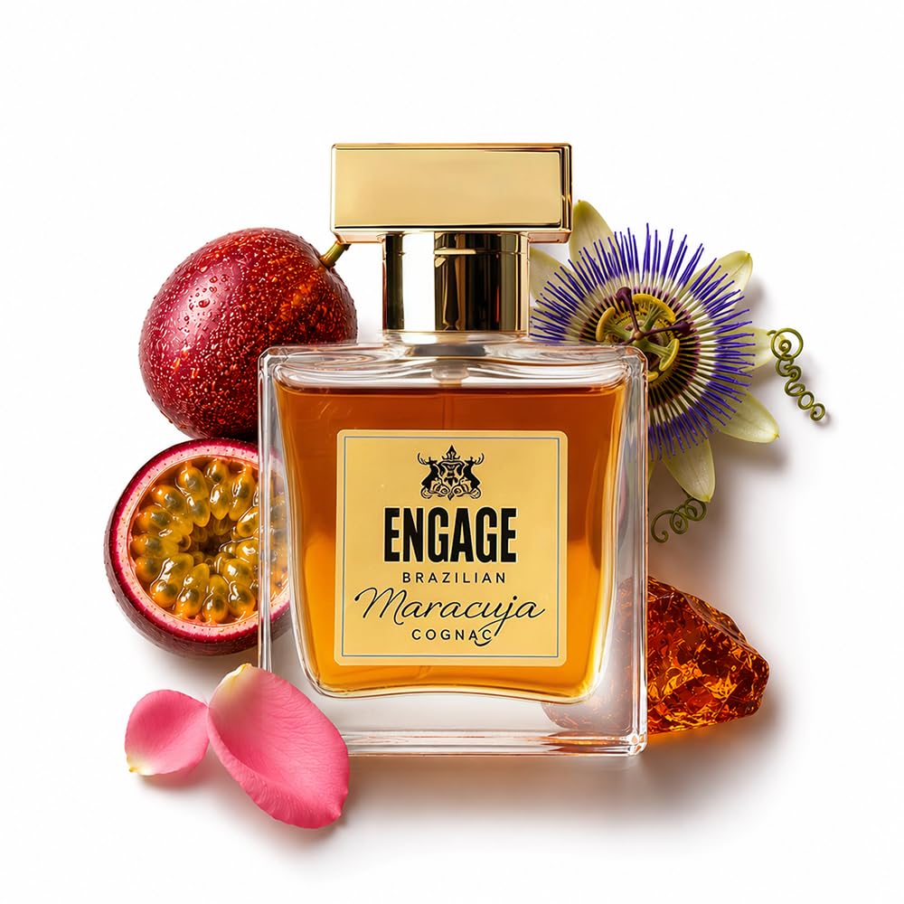 Engage Brazilian Maracuja Cognac Eau De Parfum for Men 50ml
