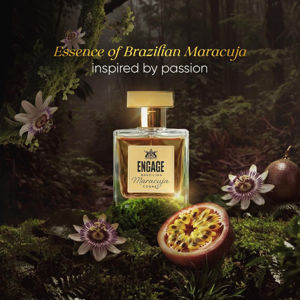 Engage Brazilian Maracuja Cognac Eau De Parfum for Men 50ml
