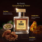 Engage Brazilian Maracuja Cognac Eau De Parfum for Men 50ml