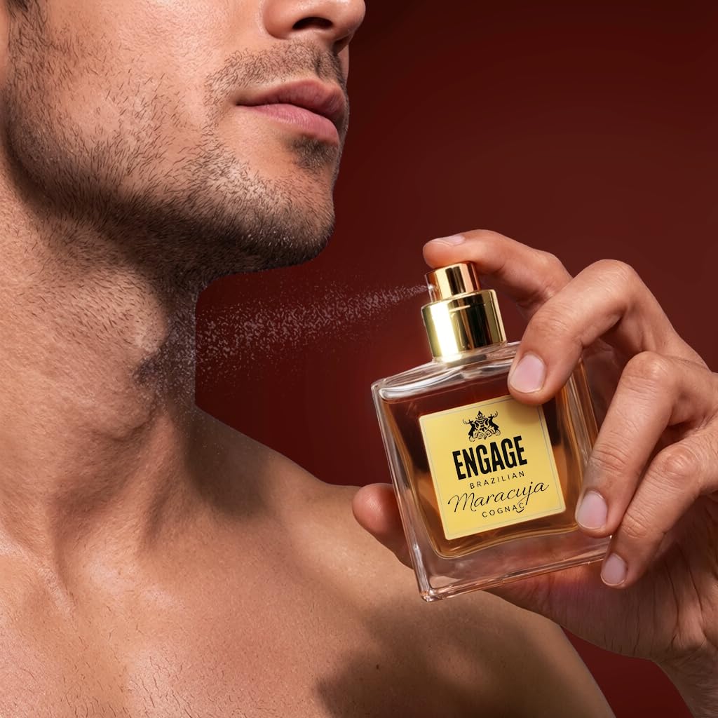Engage Brazilian Maracuja Cognac Eau De Parfum for Men 50ml