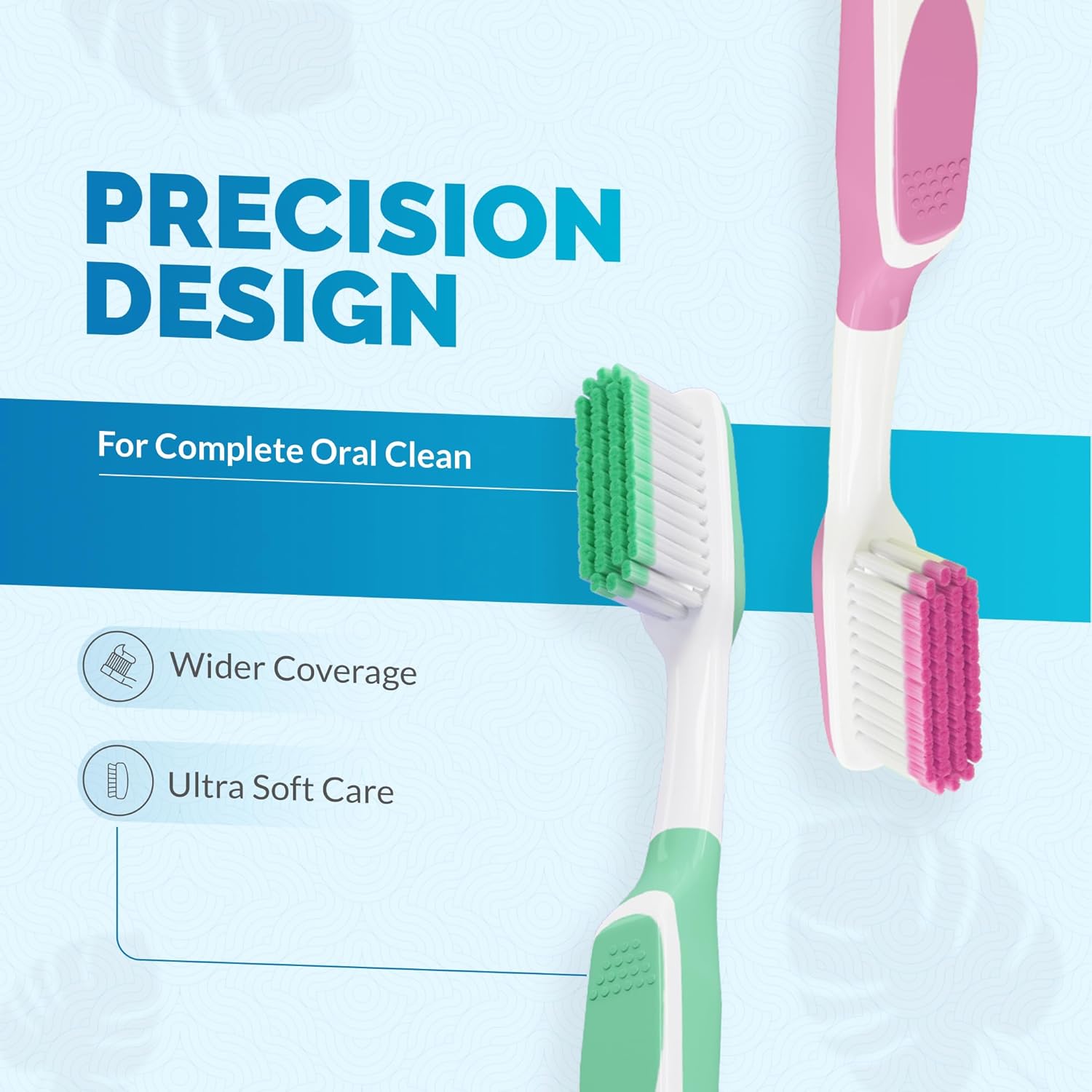 Enshine Advance Clean+ Toothbrush Set (Pack of 6)