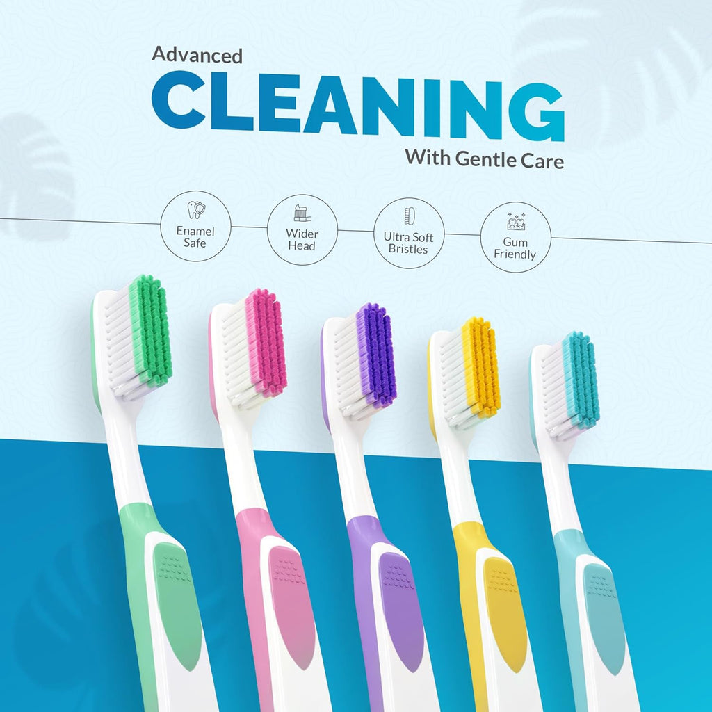 Enshine Advance Clean+ Toothbrush Set (Pack of 6)