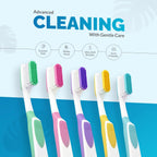 Enshine Advance Clean+ Toothbrush Set (Pack of 6)