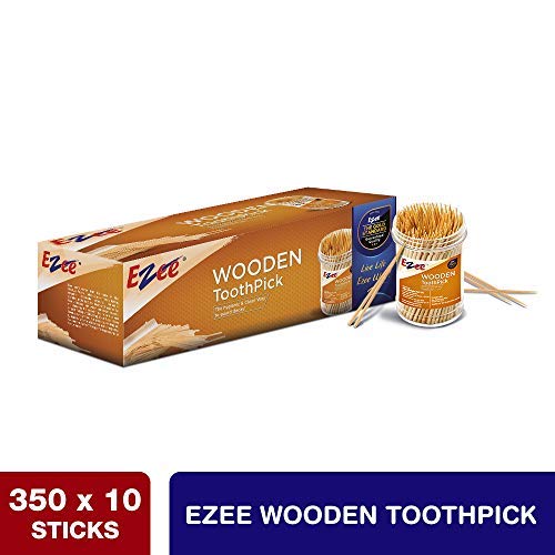 Ezee Wooden Toothpicks - 3500 Sticks