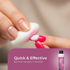 Wesol Nail Polish Remover Liquid, Pure Acetone, Removes Gel, Acrylic & Glitter Polish, 200ml, Liquid
