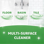 Lizol Fresh & Clean Bathroom Cleaner | Pine | 1L | 10X Better Cleaning | Upto 12Hrs Fragrance| Multi Surface Clean Floors, Basin, Tiles