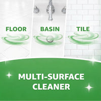 Lizol Fresh & Clean Bathroom Cleaner | Pine | 1L | 10X Better Cleaning | Upto 12Hrs Fragrance| Multi Surface Clean Floors, Basin, Tiles