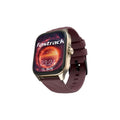 Fastrack Astor FS1 Pro Smart Watch, 1.97" AMOLED Display, Bluetooth Calling, 100+ Sports Modes, SpO2 & Heart Rate Monitoring, Women's Health, IP68, Up to 5 Days Battery, Functional Crown (Wine Red)