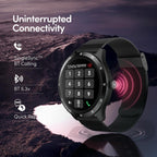 Fastrack Jupitor R2 Smart Watch, 1.38” TFT Display, 240 * 240 Pixel Resolution, SingleSync BT Calling, AI Voice Assistant, 100+ Sports Modes & Smartwatch Faces,Upto 5 Day Battery, IP68 (Wine Red)