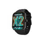 Fastrack New Limitless X2 Smart Watch, 1.91" UltraVU with Rotating Crown, 60 Hz Refresh Rate, Advanced Chipset, SingleSync BT Calling, 100+ Sports Mode & Smartwatch Faces, IP68, (Black)
