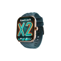 Fastrack New Limitless X2 Smartwatch|1.91" UltraVU with Rotating Crown|60 Hz Refresh Rate|Advanced Chipset|SingleSync BT Calling|NitroFast Charge|100+ Sports Mode & Faces|Upto 5 Day Battery|IP68,Teal
