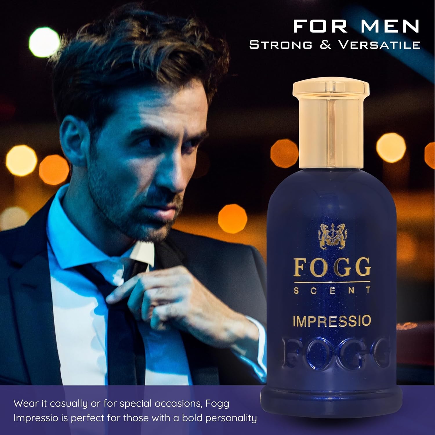 Fogg Scent Impressio Perfume for Men, 100ml