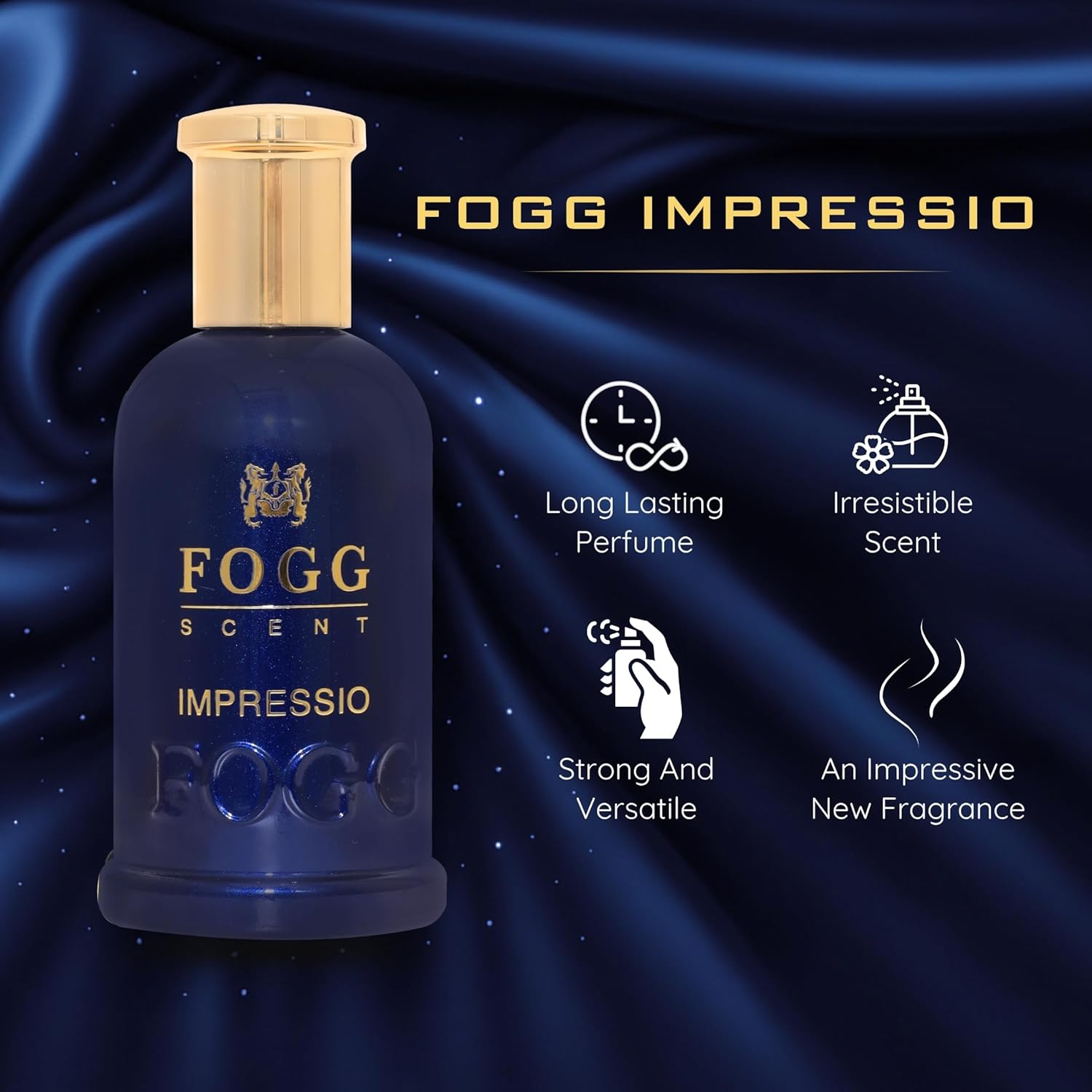 Fogg Scent Impressio Perfume for Men, 100ml