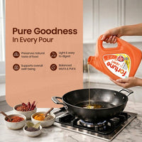 Fortune Xpert Pro Immunity Oil | Blend of Rice Bran & Refined Sunflower Oil 5L