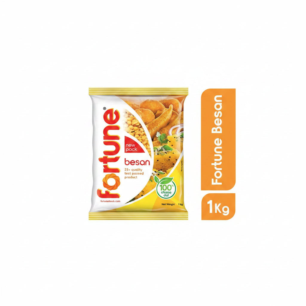 FORTUNE Chana Besan, Made from 100% Chana Dal 100% Taste (1 kg)