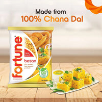 FORTUNE Chana Besan, Made from 100% Chana Dal 100% Taste (1 kg)