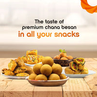 FORTUNE Chana Besan, Made from 100% Chana Dal 100% Taste (1 kg)