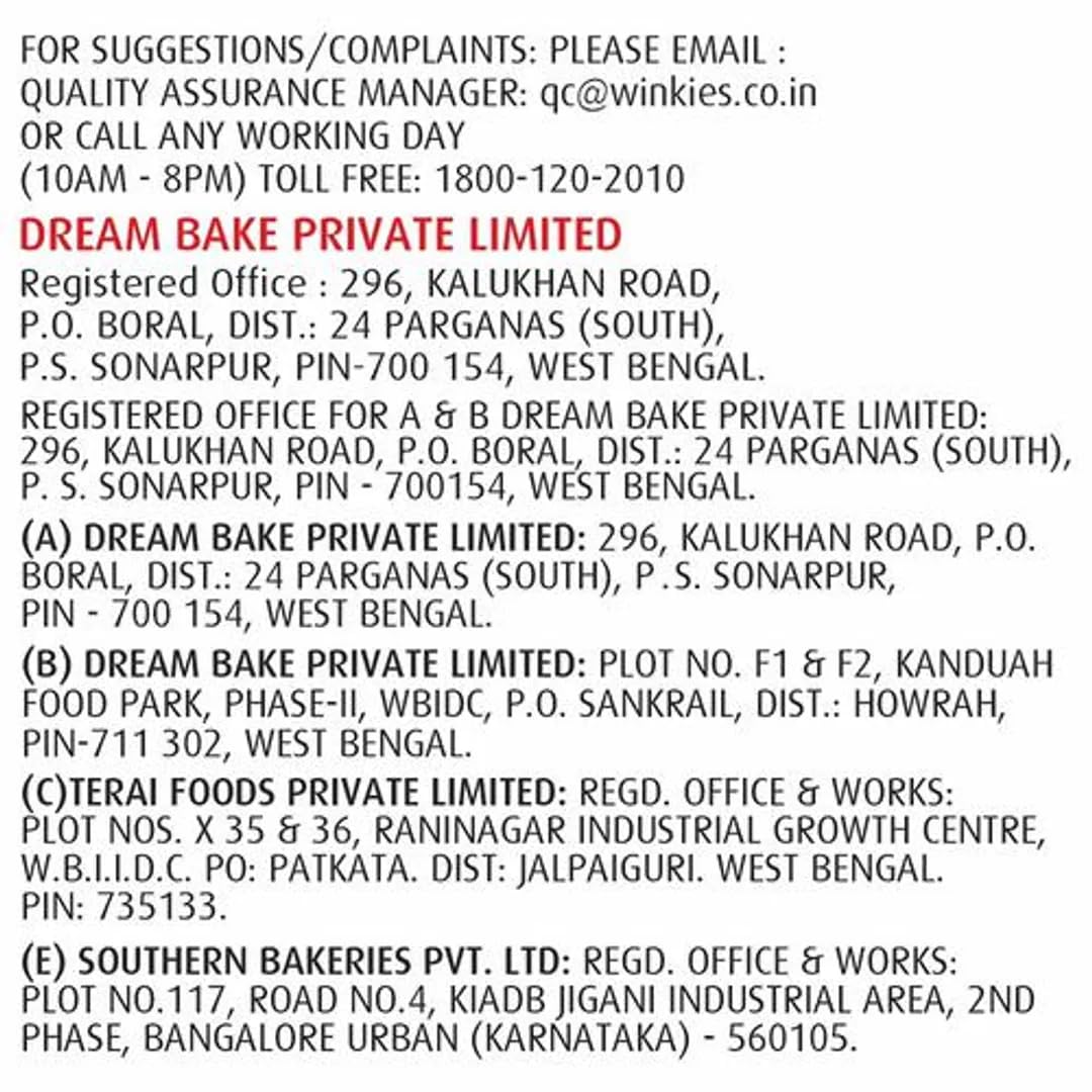 Fresh Produce Winkies Marble Slice Cake, 110g