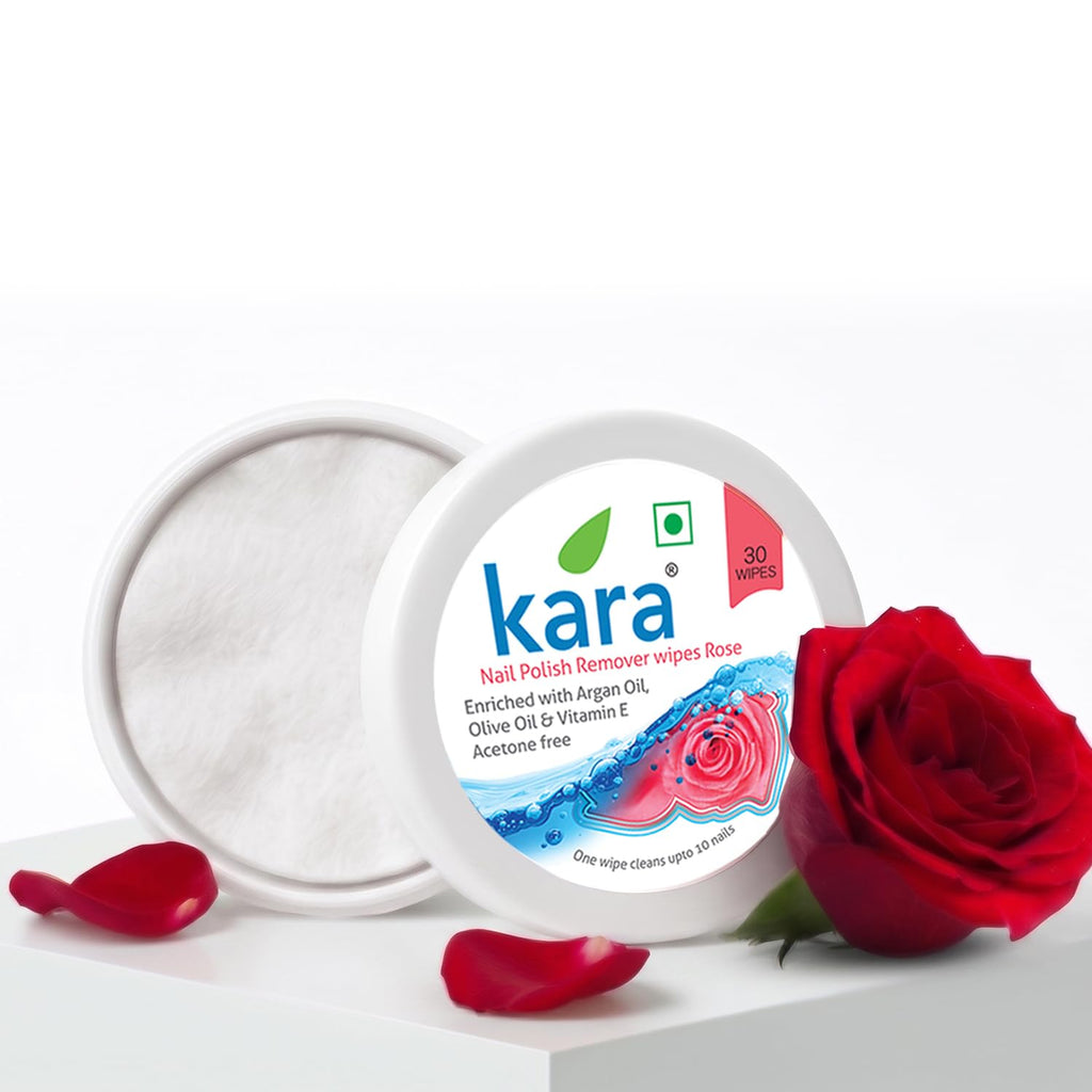 Kara Nail Polish Remover Wipes,